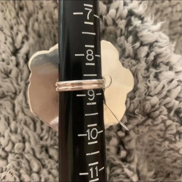 Navajo hand made turquoise ring - Picture 3 of 7